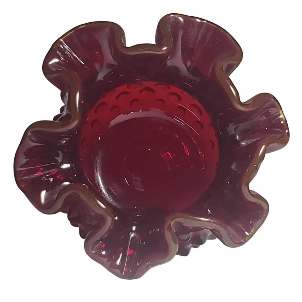 Fenton collectible ruby